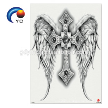 Large tattoo stickers waterproof temporary full back chest body for men